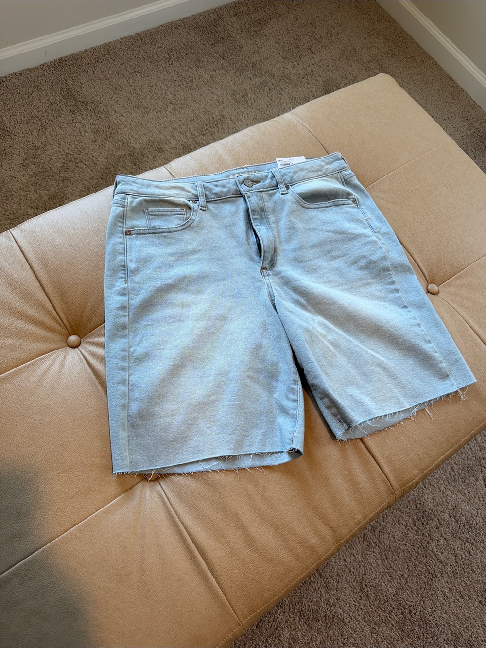 Women’s Sonoma Light Blue Denim Cutoff Bermuda Shorts